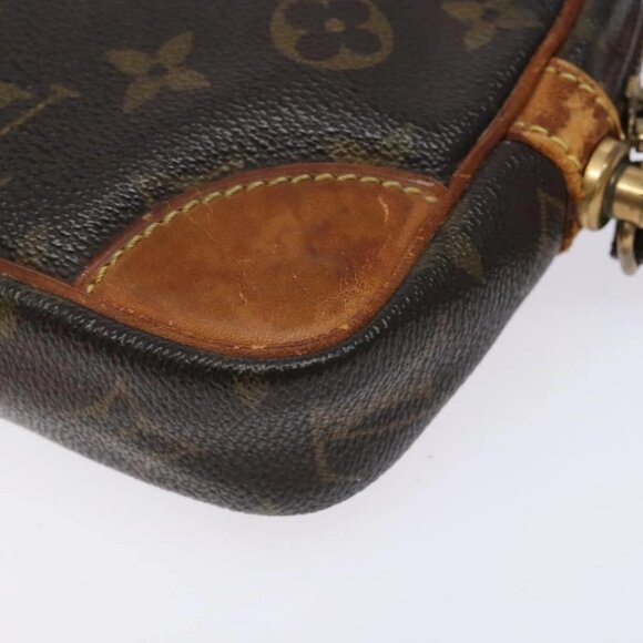 LOUIS VUITTON Monogram Marly Dragonne PM Clutch Bag M51827 LV Auth 140283 - Picture 12 of 16